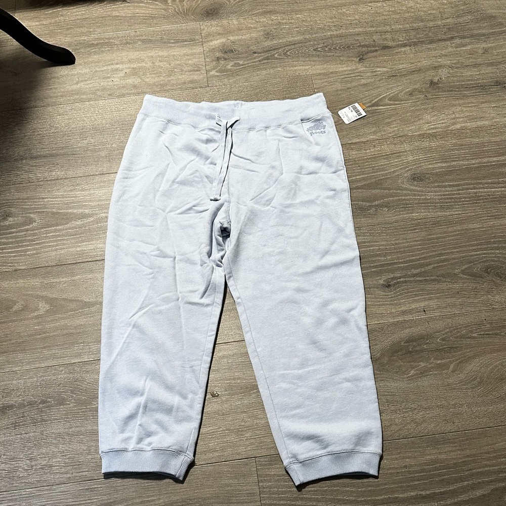 NWT ROOTS  Cooper anklefleece joggers - XL